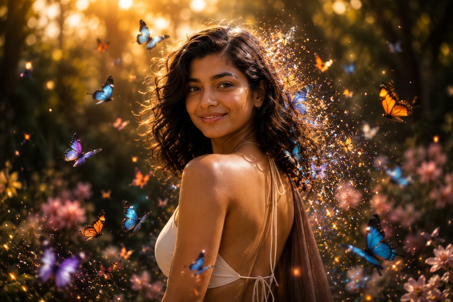 Butterfly Portrait