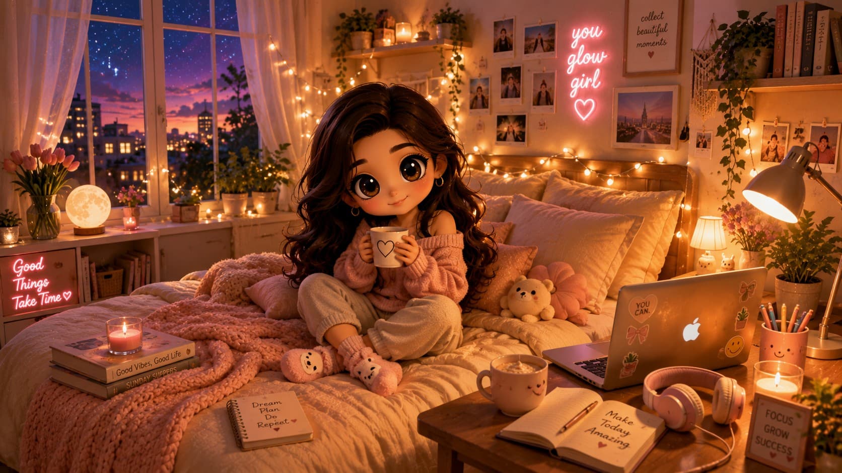 Cozy Chibi Dream Bedroom