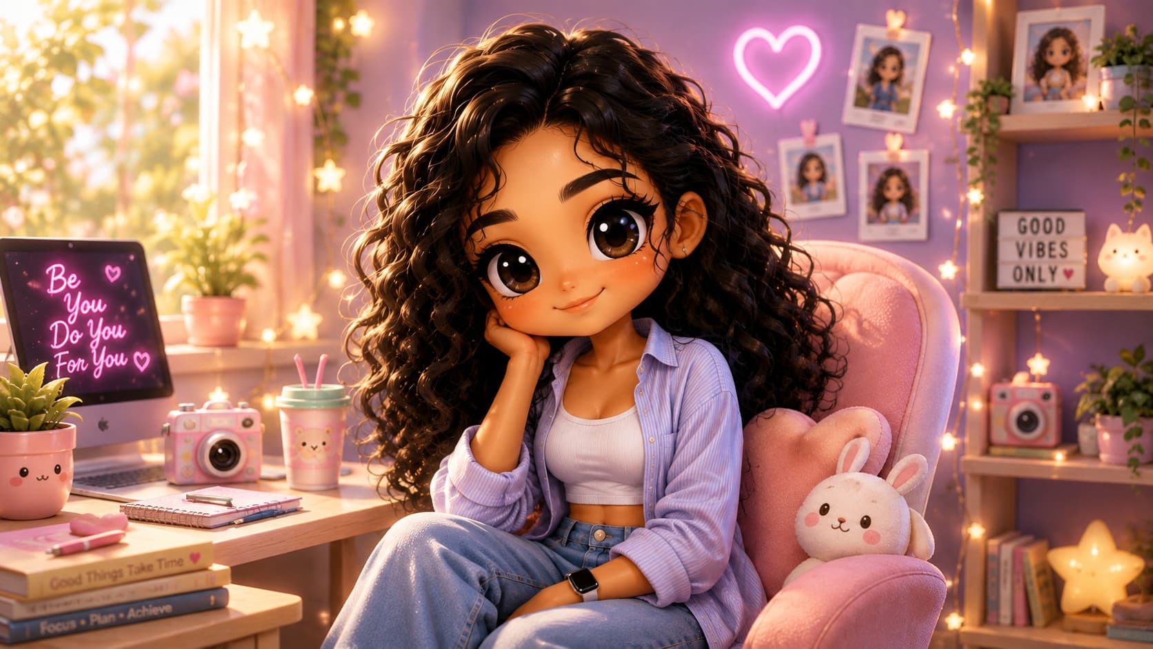 Cute Chibi Avatar AI Prompt