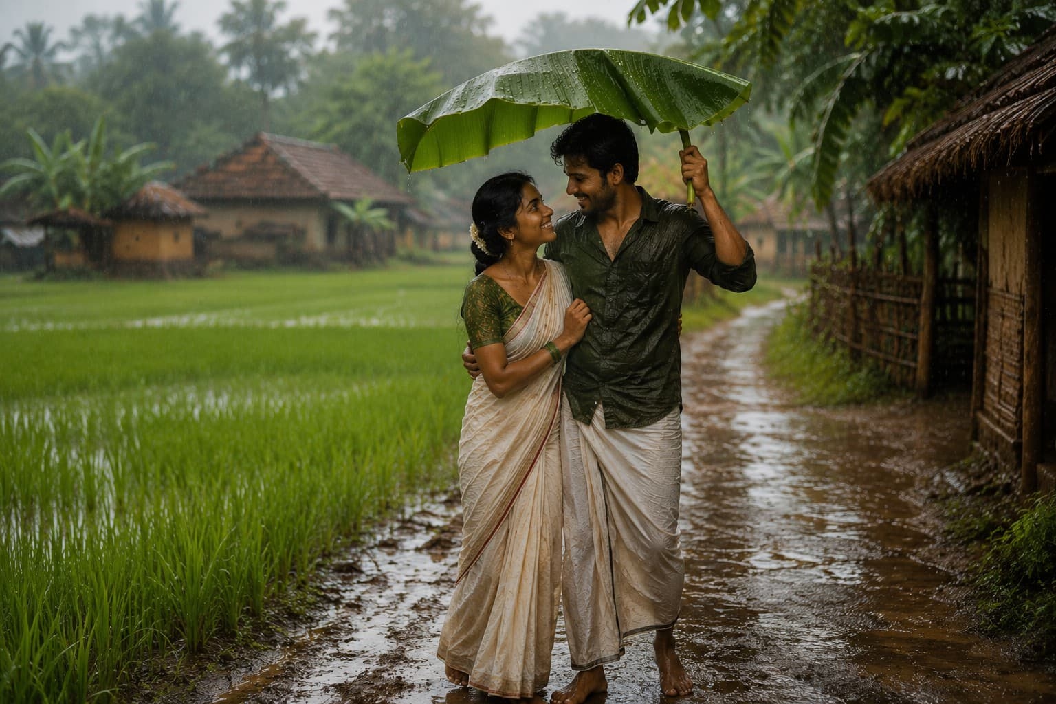 Banana Leaf Shelter
