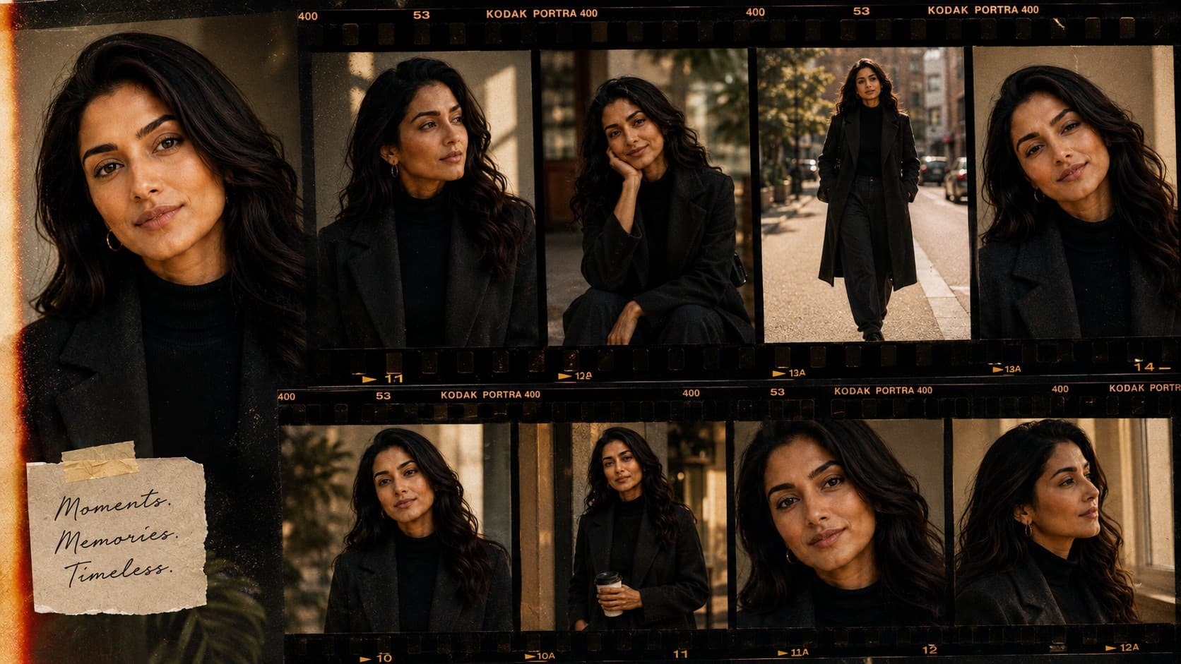 Cinematic Film Strip